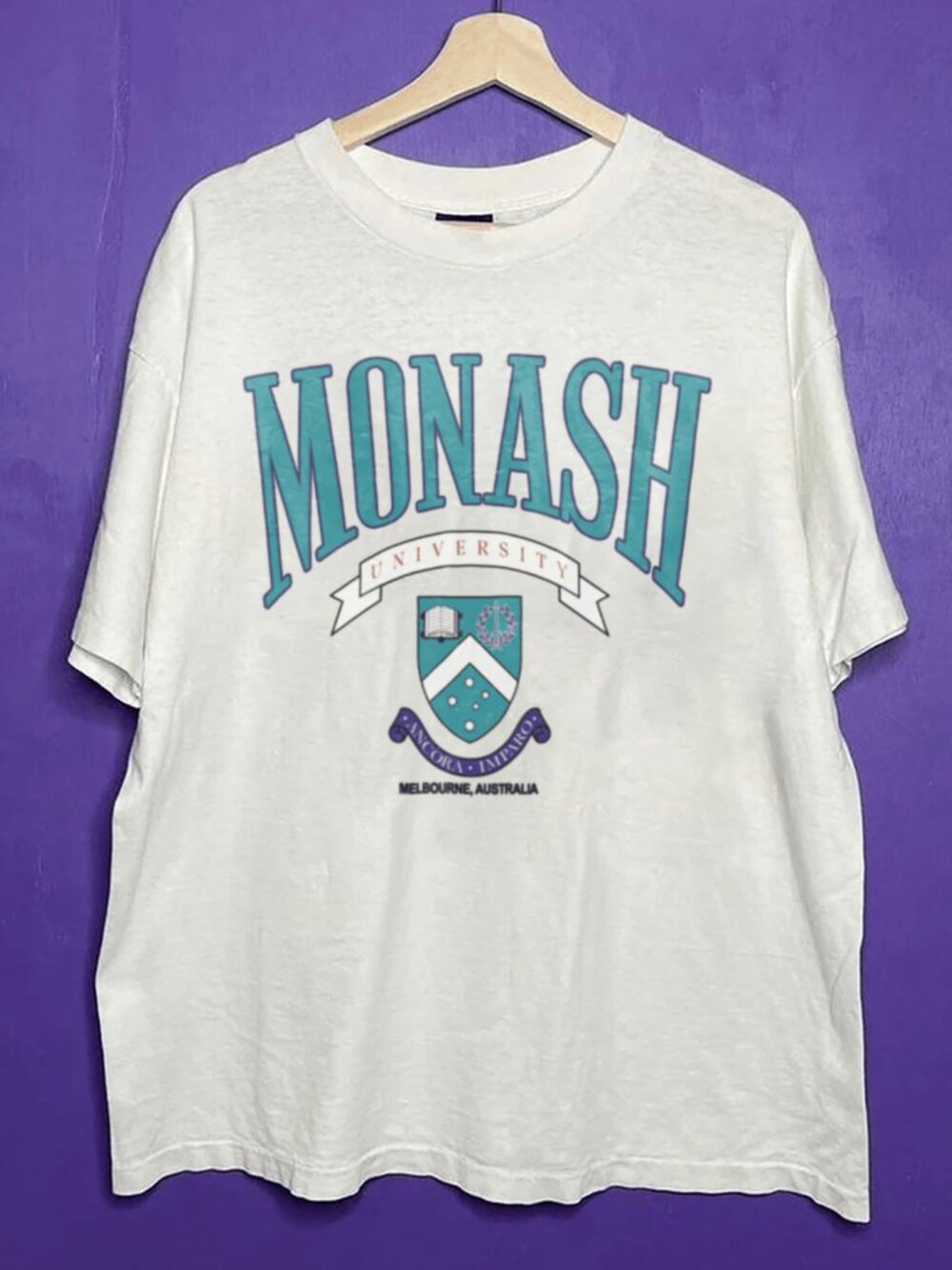 Vintage Monash University Melbourne Australia University Shirt, Collection Shirt